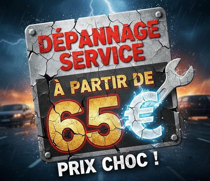 dépannage service 65€