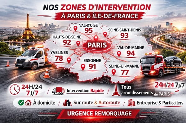 zone d'intervention