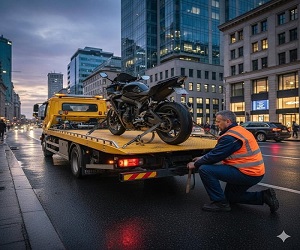 Remorquage moto et scooter