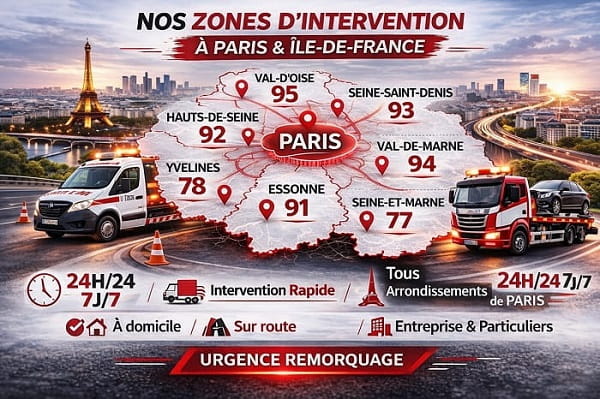 zone d'intervention