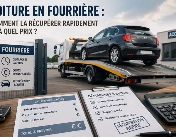Voiture en fourrière comment la récupérer rapidement et à quel prix
