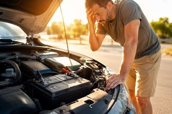 Panne de batterie en été canicule et voiture, comment réagir